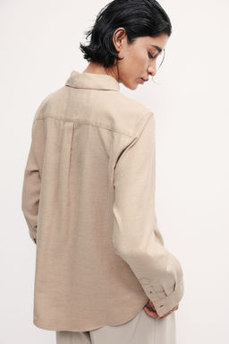 Camisa en franela de algodon - H&m фото 4