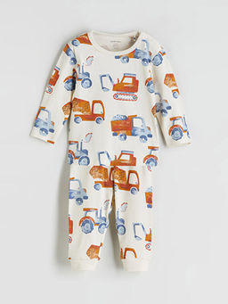 Bisiklet Yaka Erkek Bebek Pijama Tak?m?