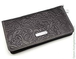 Женский кожаный кошелек на молнии Sergio Valentini СВ 3184-2055