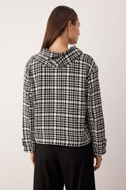 Cok Renkli Regular Kal?p Atk?l? Ekose Kase Mont TWOAW26MO00157 - Trendyolmilla фото 4