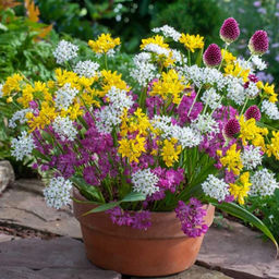 Лук декоративный смесь 10 шт - Долина роз фото 3