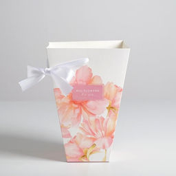 Переноска для цветов на лентах All flowers for you, 17 х 25 х 9 см - Дарите счастье фото 2