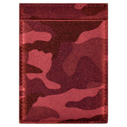 Чехол д/пласт. карт арт.47747/50 КАМУФЛЯЖ КРАСНЫЙ МЕТАЛЛИК - Феникс+ фото 3