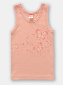 CRB wear/CWMG 20064-47 Майка для девочки,персиковый/Ex.Cherubino