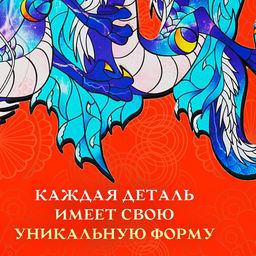 Пазл фигурный Spectral dragon, размер 16?29 см, 134 детали - Simaland фото 3