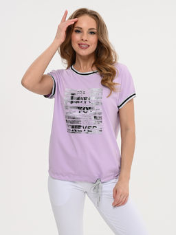 Футболка из хлопка трикотаж пенье А+Б Коллекция