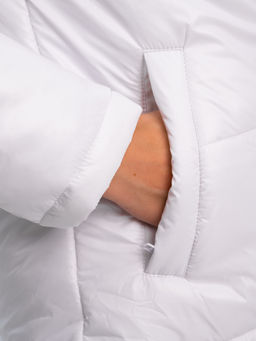 Куртка зимняя "Вита" белый