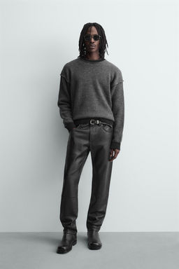 CONTRAST REVERSED SEAM JUMPER