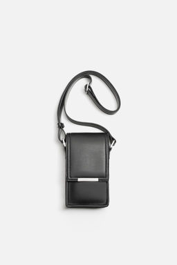 MINI CROSSBODY BAG WITH FLAP - Zara фото 4