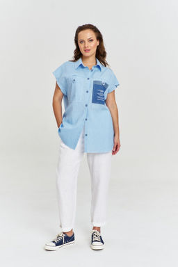 Рубашка AVE RARA 2239/1 голубой