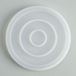 Подставка из гипса. Набор для создания поддона с красками Круг