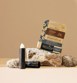 Бальзам для губ Без аромата, 100% растительный, 4г Botavikos