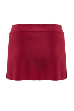 Bordo Normal Bel Y?rtmac Detayl? Etek Bikini Alt? TBESS26BA00002