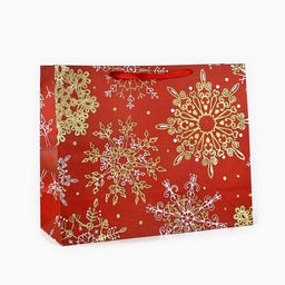 Пакет ламинированный горизонтальный Новогоднее великолепие, XL 49 40 19 см - Дарите счастье фото 9