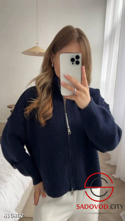 Женская кофта на молнии - Bruno фото 6