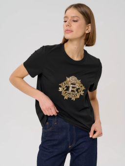 Футболка женская 12421-42017 black