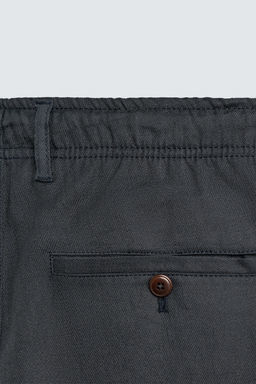 PANTAL?N RELAXED FIT ALGOD?N - LINO / Marr?n - Zara фото 9