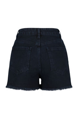 TRENDYOLMILLA Ac?k Mavi Y?rt?kl? Denim Sort TWOSS22SR00047  фото 8