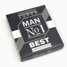 Полотенце махровое Man №1 35х50 см, 100% хлопок, 350 г/м2 - Этель фото 6