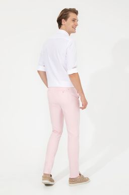 U. S. Polo Assn / Мужские розовые брюки из плотной ткани - U.s. polo assn фото 4