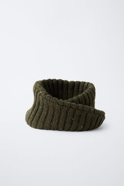 AGES 6-14 / BUTTON-UP KNIT SNOOD - Zara фото 2