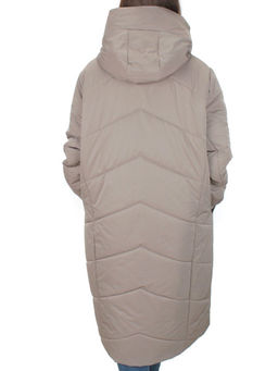 M-9070 GRAY/BEIGE Пальто зимнее женское CORUSKY (верблюжья шерсть) - Fashion фото 5