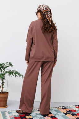 Костюм NIKVA н458-3 шоколад  фото 3