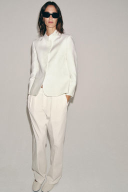 BLAZER LINO 100% ZW COLLECTION / Blanco