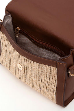 U. S. Polo Assn / Женская бежевая сумка через плечо - U.s. polo assn фото 5