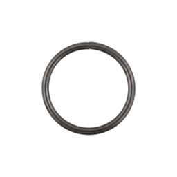 Фурнитура металл Gamma GH 14/25 Кольцо разъемное d внутр. 25 мм 20 шт в пакете №06 под черный никель