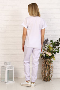 Куртка женская 189 ТС. Цвет: белый - Стильб фото 5