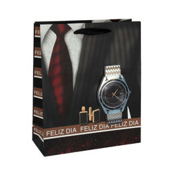 Пакет подарочный 23,5х19,5х8 / 1326S /уп 12/720/23 февраля микс - Галеонтрейд фото 4