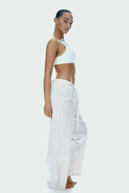 Pantalon de pijama de franela - H&m фото 3