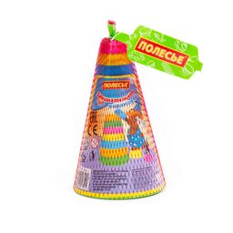 Занимательная пирамидка (10 элементов), h=175 мм - Полесье фото 3