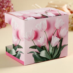 Подарочный набор С 8 Марта: чай апельсин с шоколадом, 50 г, кружка 300 мл