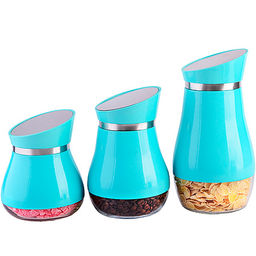 31033 Набор для сыпучих продуктов 5пр стекло/нерж/ст MB (х4). - Mayer&boch фото 3