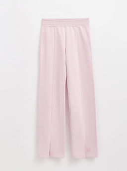 CONTE Брюки из футера с рельефными швами и разрезами LBK 2595 crystal pink - Conte elegant фото 6