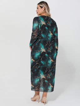 Платье Глория 0240-2амх морская глубина