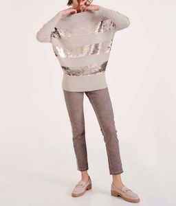 Пуловер, бежевый - Heine фото 3