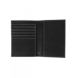 Обложка для авто+паспорт Croco-АВ-108 натуральная кожа черный флотер (40/1) 264323  фото 3