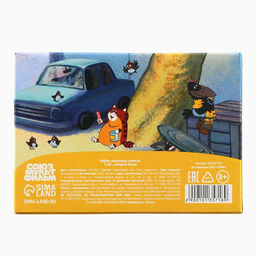 Цена за 4 шт. Мелки цветные школьные 9 шт. «Попугай Кеша»