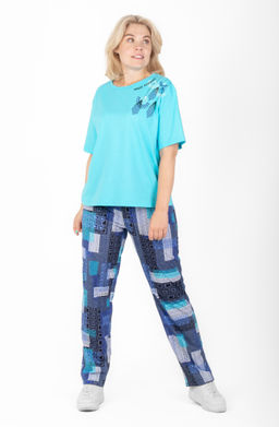 Костюм Рассвет К-290 (46-62) кулирка - Лотос фото 18