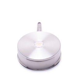 1220 GIPFEL Сковорода PRESTIGE 24х6,5см, со стеклянной крышкой, с индукционным капсульным дном. Материал: нерж. сталь 18/10. Толщина: 0,7мм  фото 3