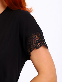 Халат женский ЭЛЕН (чёрный № 1) - Ивановская трикотажная компания фото 7