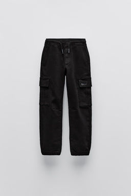 SOFT CARGO TROUSERS - Zara фото 4