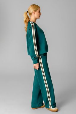 Арт. 2544   Костюм женский с брюками 44-52 (5 шт) Цвет:изумруд