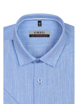 Сорочка мужская короткий рукав GREG 230/201/FLOR/Z/1p  фото 3