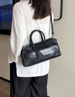 Сумка Lanotti CROCO LINE 8346/черный