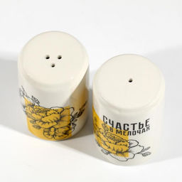 Солонка и перечница «Счастье в мелочах»