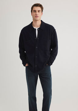 Dugmeli Lacivert H?rka